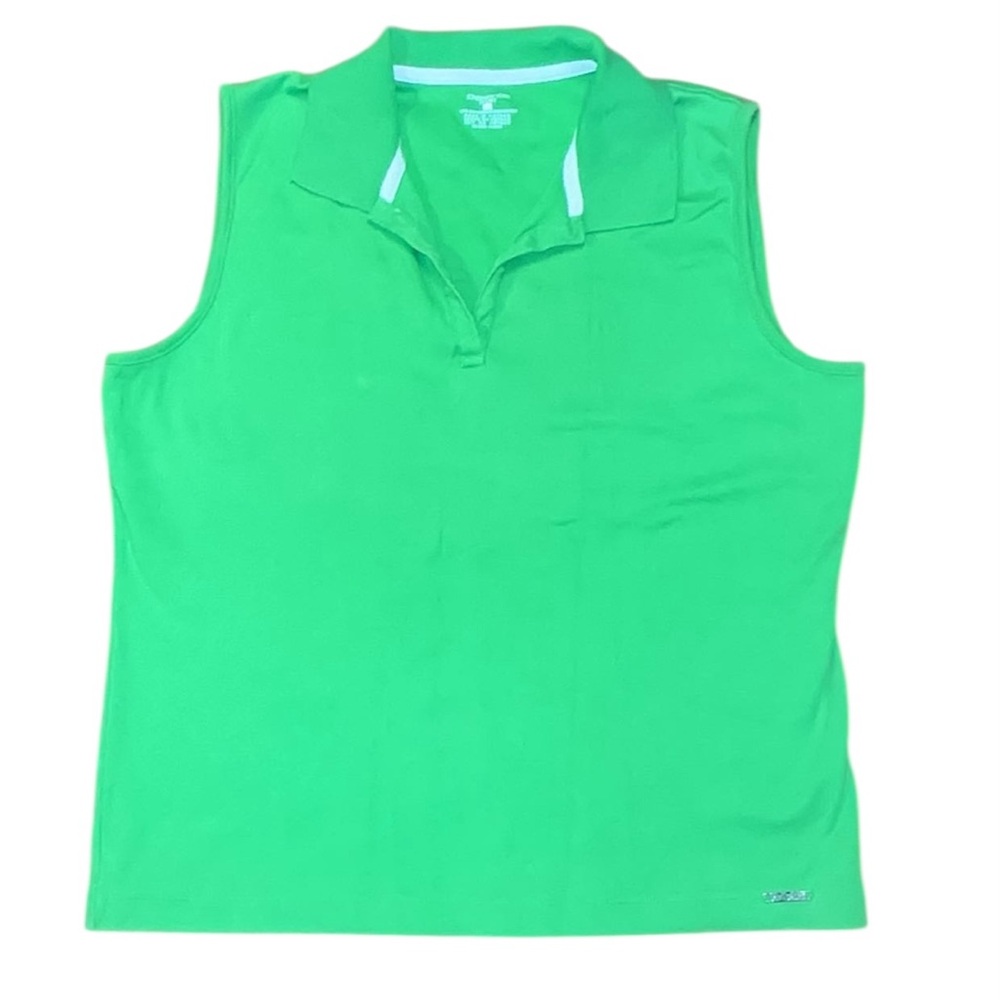 Jones New York Vibrant Green Sleeveless Top